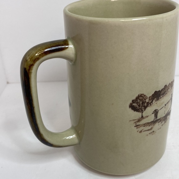 Vintage Handcrafted Otagiri Coffee Mug Golfer Fathers Day Gift - Picture 6 of 9